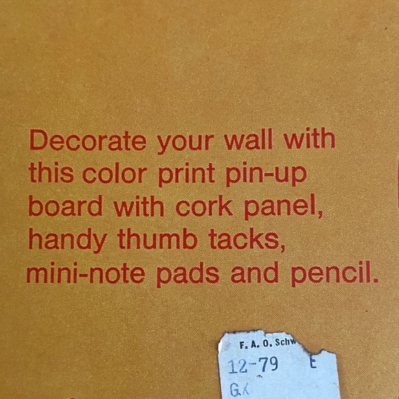 Stylecraft Mushroom Pin-Up Board - Pink and Orange - Picture 5 of 5